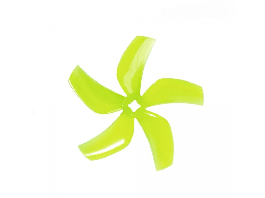 D76 Ducted PC5 Blade 1.5mm&M5 - Yellow - Gemfan