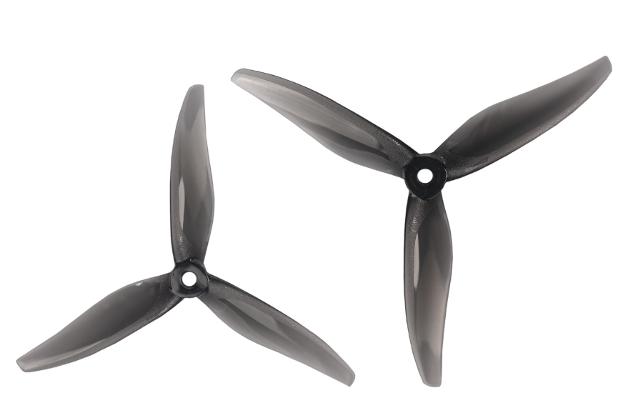 5129 YUKI PC 3 Blade - Clear Gray - Gemfan