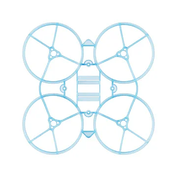 Air75 II Brushless Whoop Frame Transparent Blue - 1