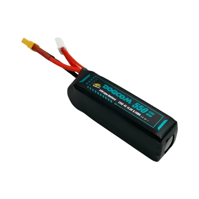 Dogcom 550mAh 120C 14.8V 4S1P Lipo Battery XT30 Plug - DOGCOM (1)