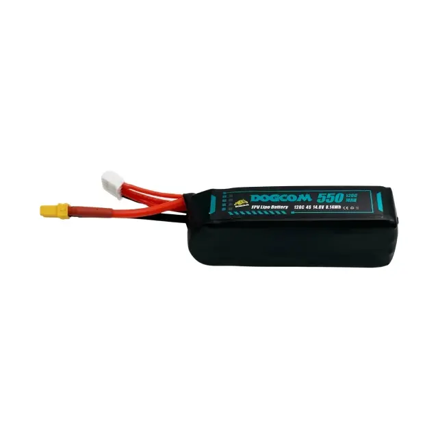 Dogcom 550mAh 120C 14.8V 4S1P Lipo Battery XT30 Plug - 1