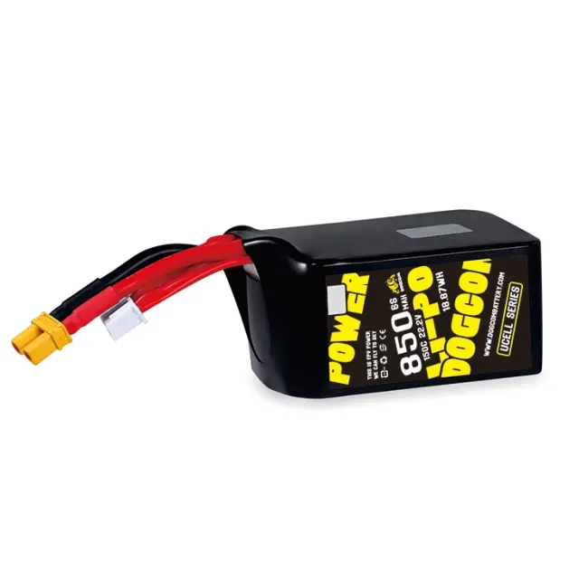 Dogcom 850mAh 150C 22.2V 6S UCELL series - 2