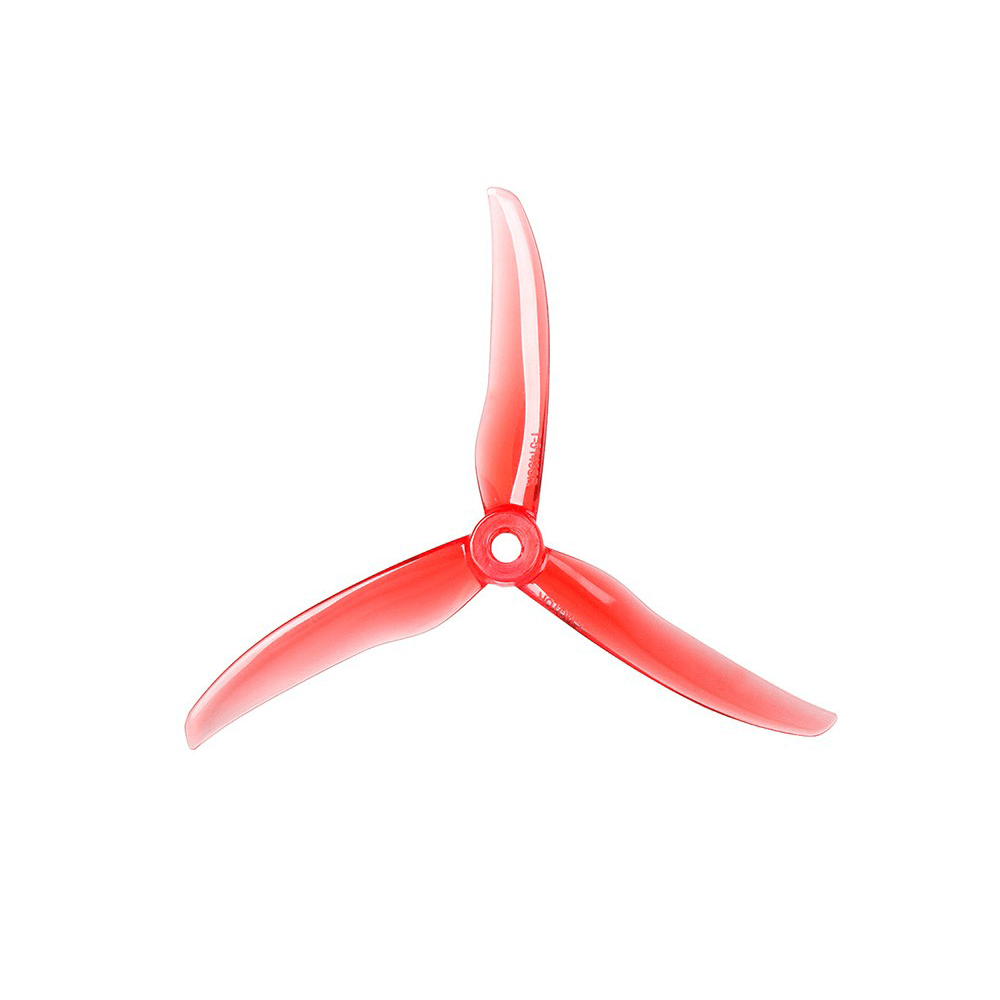 Durable T5143S FPV Drone Propellers Freestyle&Indoor racing Clear Red - T-HOBBY