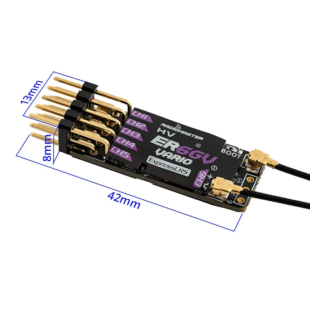ER6GV 2.4GHz ELRS PWM Receiver - 3