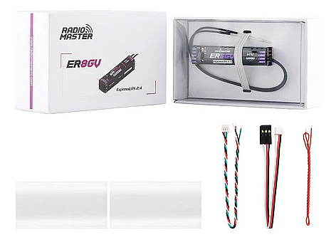 ER8GV 2.4GHz ELRS PWM Receiver - RadioMaster (1)