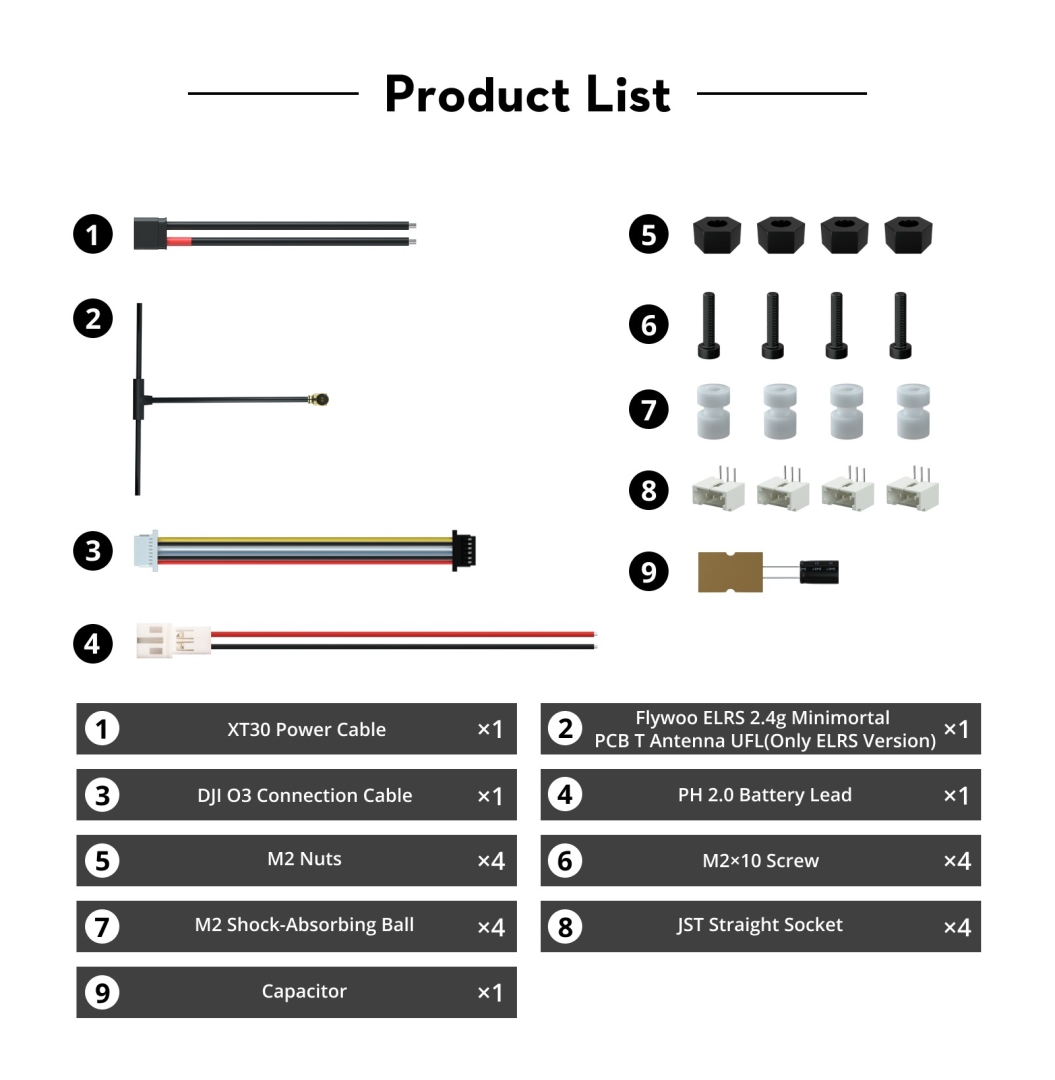 GOKU F405 HD 1-2S 12A ELRS AIO V2 (42688) - 6