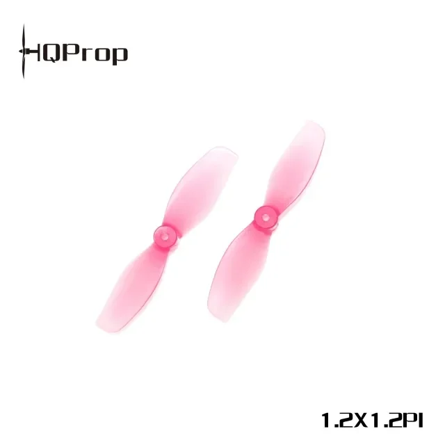 HQ Ultralight Whoop Prop 1.2X1.2(31MM) (2CW+2CCW)-PC-1MM Shaft Pink - 1