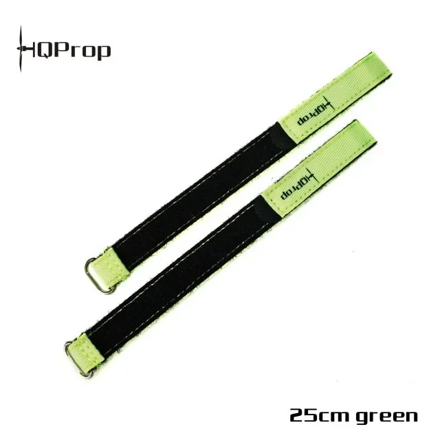 HQProp Battery Straps 25X1.5CM (metal) Green - 1