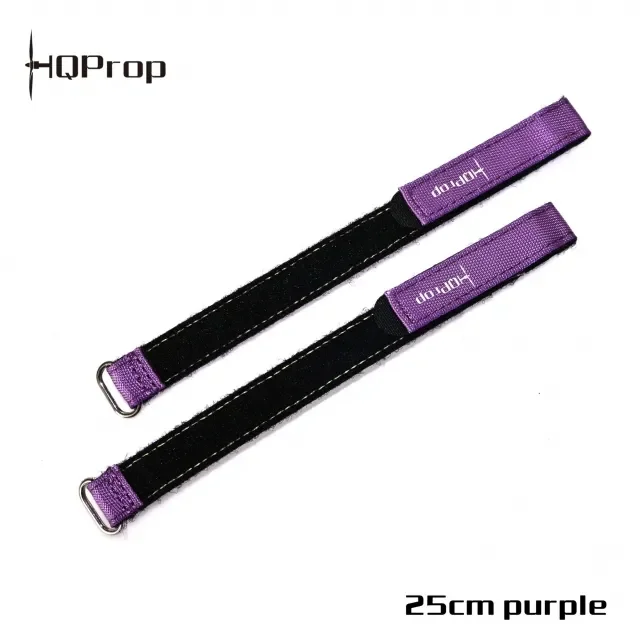 HQProp Battery Straps 25X1.5CM (metal) Purple - 1
