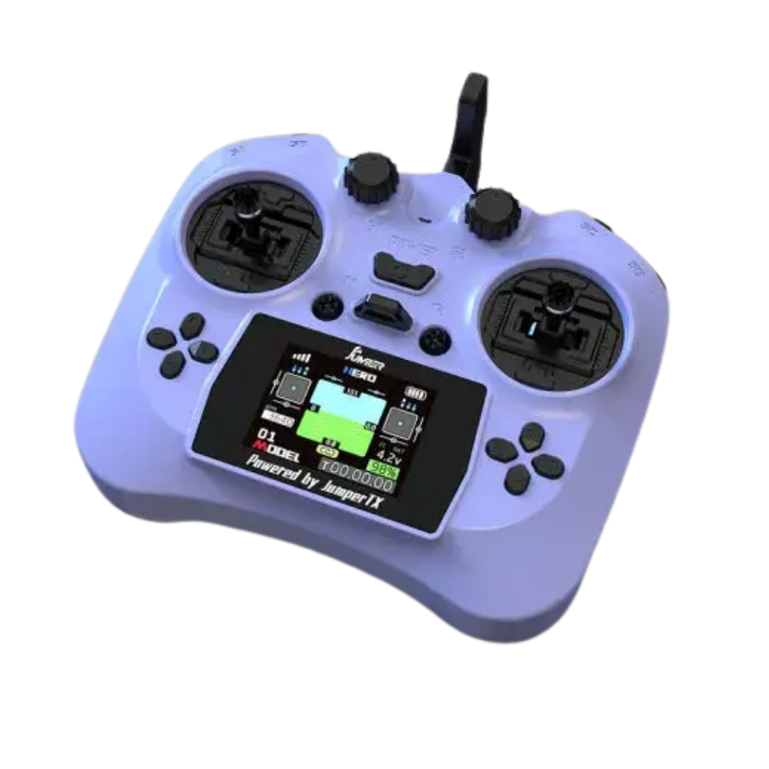 Jumper Smart Color Screen ELRS Radio Controller with Hall Sensor Gimbals - Cold Purple - 2