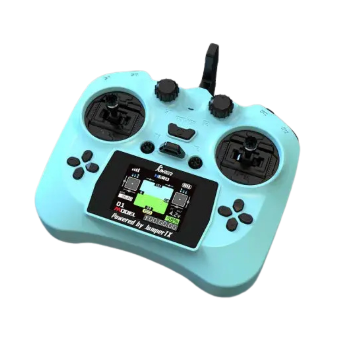 Jumper Smart Color Screen ELRS Radio Controller with Hall Sensor Gimbals - Cyan Blue - 2