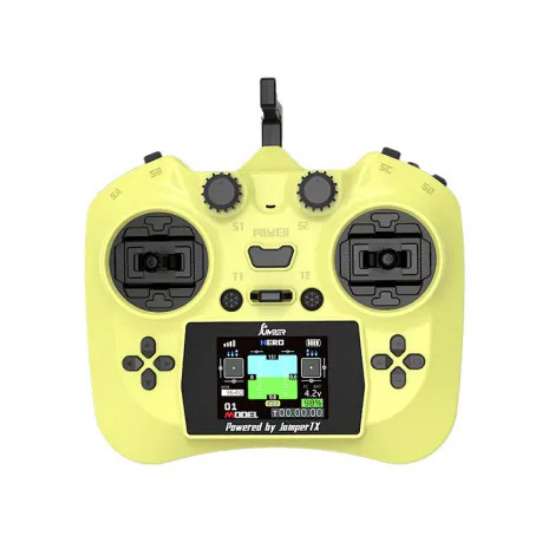 Jumper Smart Color Screen ELRS Radio Controller with Hall Sensor Gimbals - Deco Yellow - Jumper