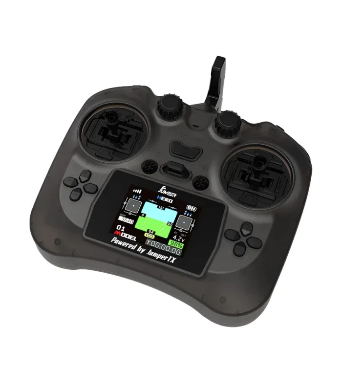 Jumper Smart Color Screen ELRS Radio Controller with Hall Sensor Gimbals - SPACE GRAY - 1