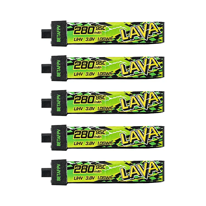 LAVA II 1S Battery 280mAh (5PCS) - 1
