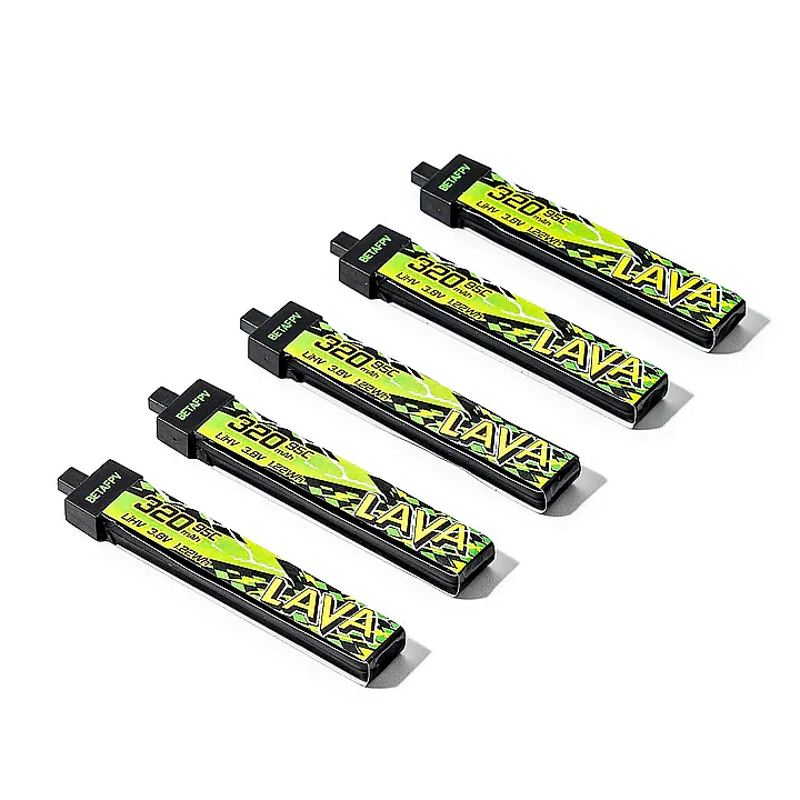 LAVA II 1S Battery 320mAh (5PCS) - BETAFPV (1)