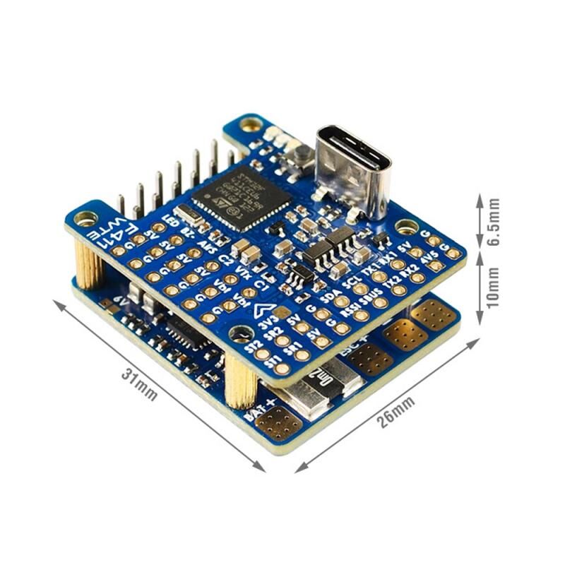 Mateksys Flight Controller F411-WTE - 1