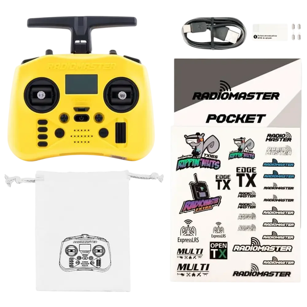 Pocket Crush Radio Controller (M2) - Lemon Twist Yellow - 5