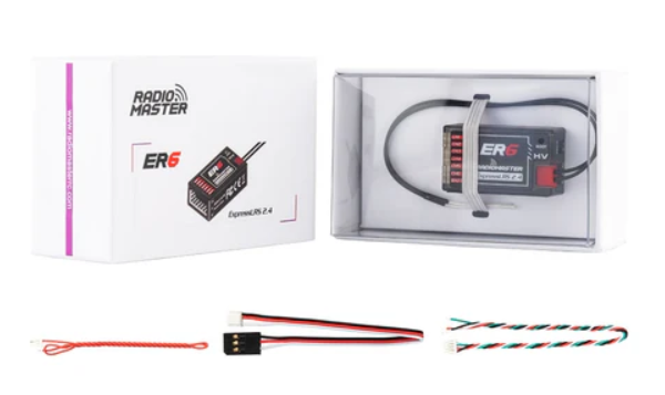 ER6 2.4GHz ELRS PWM Receiver - 7