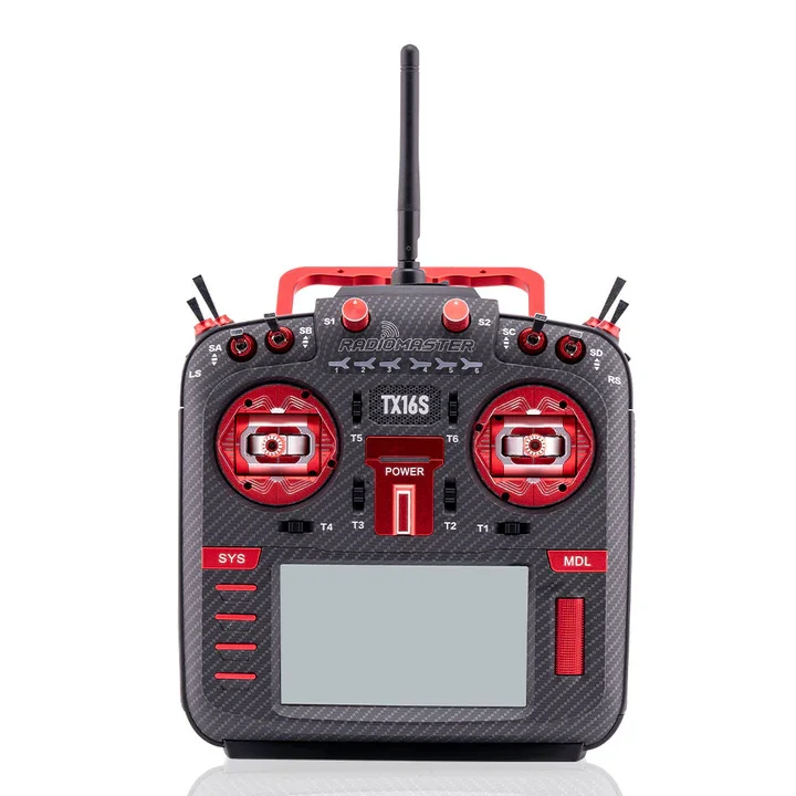 TX16S Mark II Max Radio Controller (M2) Red ELRS - 1