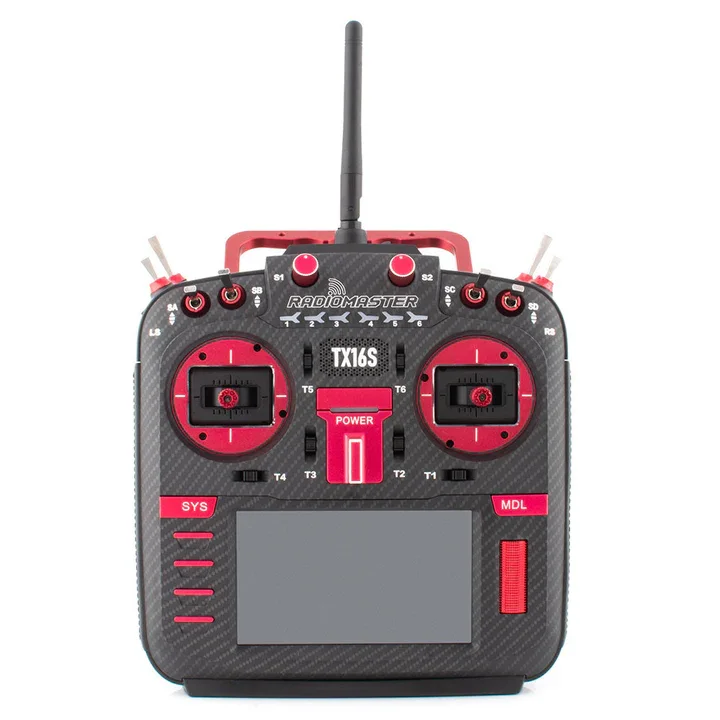 TX16S Mark II Max Radio Controller (M2) Red ELRS - 1