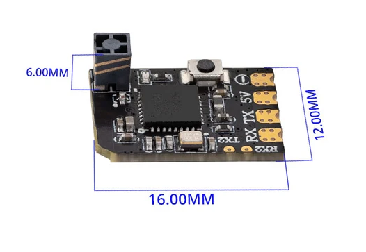 XR2 Nano 2.4GHz ExpressLRS Receiver - 8